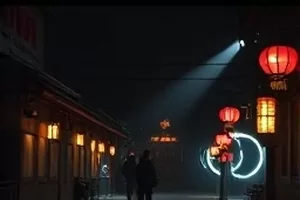 悬疑《午夜直播间疑云》封面，暗室里的显示器蓝光